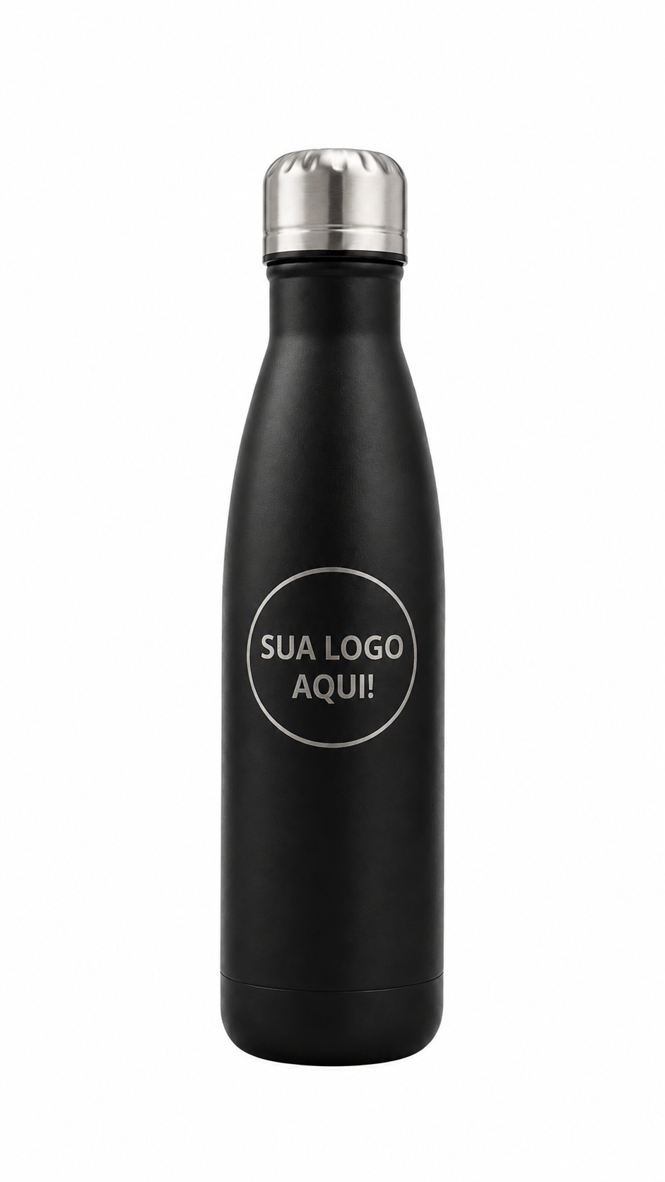 GARRAFA TÉRMICA 500 ML TAMPA ROSQUEÁVEL 5 unidades